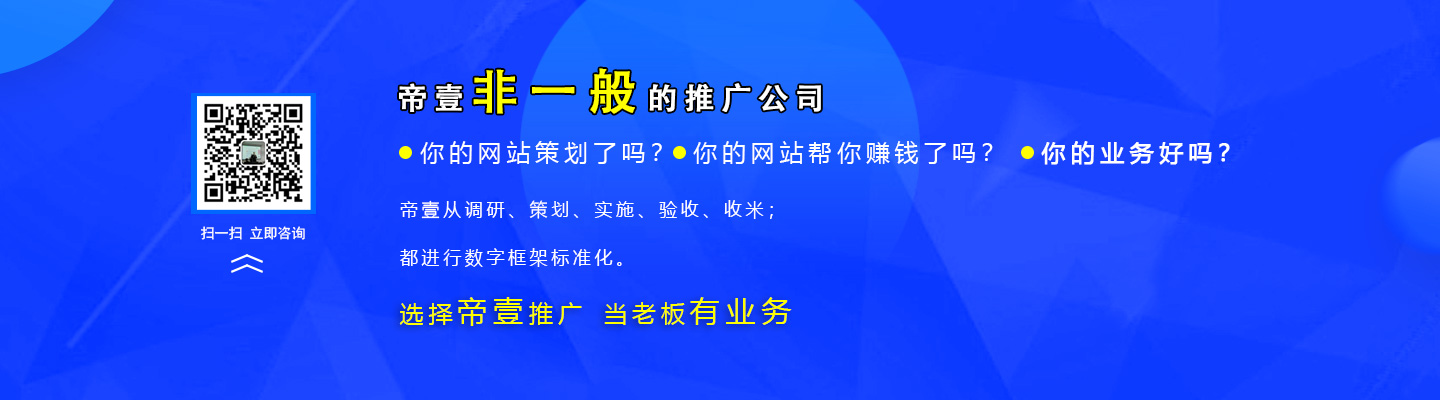 重慶帝一網絡營銷推廣公司簡介