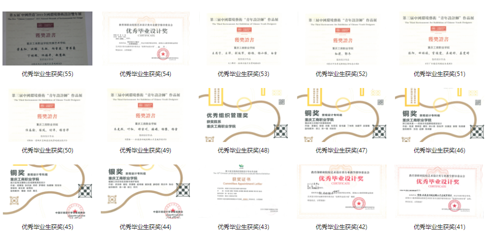 專業建筑景觀類獲獎